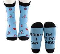 WCGXKO Pyhsician Assistant Merchandise Medical Training Gift Physician Assistant Socks (IN MY PA S)