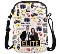 WCGXKO TV Show Merchandise Gift TV Show Inspired Crossbody Purses Bag For Fans Messenger Bag, Is Elite Cr, 1
