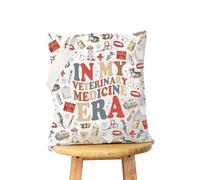WCGXKO Veterinarian Tech Appreciation Gift Bag - Tote for Vet Medicine Shopping, Veterinary Medicine Era Tote, L, Zipper