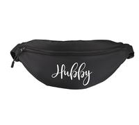 WCGXKO Wifey Hubby Crossbody Waist Pack Matching Couples Merch Valentine's Day Gift for Bride and Groom, Hubby Pack, Casual