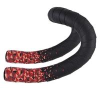 WchsTUmpxN Bike Handlebar Tape 2.2m Road Bar Ultralight Tapes Soft Anti-Vibration Wrap Cycling Accessories(Black Red)