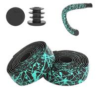 WchsTUmpxN Bike Handlebar Tape 2100x3.0mm Road Speed Racing Bar Handle Band Slip Bicycle Cycling Winding Straps(Green)