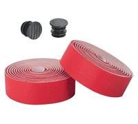 WchsTUmpxN Bike Handlebar Tape Bicycle Anti-Vibration PU EVA Bent Cycling Road Tapes Racing Breathable Non-Slip Handle Bar Belt Wrap(Red)