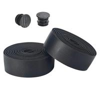 WchsTUmpxN Bike Handlebar Tape Bicycle Anti-Vibration PU EVA Bent Cycling Road Tapes Racing Breathable Non-Slip Handle Bar Belt Wrap(Black)