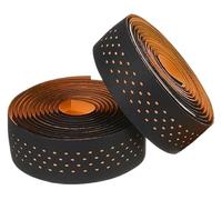 WchsTUmpxN Bike Handlebar Tape Soft Road Bar Cork Professional Cycling Damping Anti-Vibration Wrap(Orange)