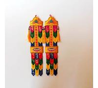 WchsTUmpxN Prayer Flags,40cm Colorful Prayer Flags Five Colored Flags Buddha Flags Hanging Flags Household Divine Flags