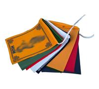 WchsTUmpxN Prayer Flags,80cm Mini Prayer Flags Five Color Flag Prayer Flags Tibetan National Style