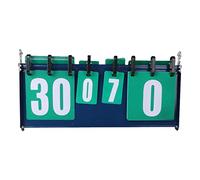 WchsTUmpxN Table Top Scoreboard, Portable Flipper Table Top Score Keeper 4-Digital Score Counter Scoring System