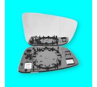 WCM fits BMW 5 SERIES F90,G30,G31 2016+ Wing Mirror Glass Heated Door Mirror Glass Replacement Heated with Support Plate Door Mirror Right