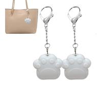 Wcmxdg 2pcs Wallet Tote Bag Touch Sensing Light, Cat Claws Cloud LED Light Rechargeable Mini Handbag Lights for Women, Glowing Purse Lamp, Portable Smart Tote Nightlight for Outdoor Travel