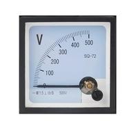 WCNGRFRNB Square pointer type DC AC Meter SQ-72 Pointer Type AC Voltmeter 250V 300V 450V 500V 600V 1000V(AC0-250V)