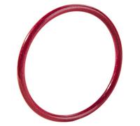 WCOCOW Feng Shui Bracelet Natural Cinnabar Bangle Bracelet Stackable Thin Round Bangle Chakra Crystal Quartz Bracelet Good Luck Amulet Reiki Crystal Bracelet Women Jewelry Gift Bangle