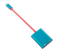 Wcone Upgraded USB-C to AR Glasses Hub Support 100W PD Fast Charging - for Nintendo Switch 2/OLED/1, Steam Deck, ROG Ally, iPhone 15-17, Android, Viture/RayNeo/Xreal - 4K@60Hz 2K/1080P@120Hz - Blue
