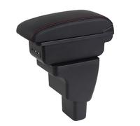 WCSMHYW Armrest Box for Hyundai i10, Arm Rest Centre Console Storage Box, Durable, Double Storage Space with Cup Holder, Car Accessories