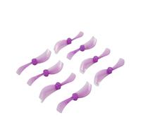WCUAYJH 4Pairs 8PCS forGemfan 1610 Drone Propeller 40MM 2-Blade 1mm 1.5mm For RC FPV Racing Freestyle Tinywhoop Drones Mobula7 Replacement(Purple 1610 8Pcs 1mm)
