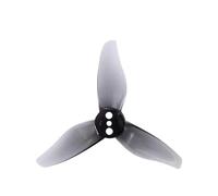 WCUAYJH 4Pairs/8pcs ForGemfan Hurricane 2023 2X2.3X3 3-Blade Toothpick Propeller 1mm 1.5mm for RC FPV Racing Freestyle 2inch mini Drone(4pairs Gray 1.5mm)