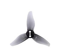WCUAYJH 4Pairs/8pcs ForGemfan Hurricane 2023 2X2.3X3 3-Blade Toothpick Propeller 1mm 1.5mm for RC FPV Racing Freestyle 2inch mini Drone(4pairs Gray 1mm)