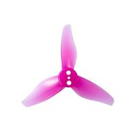 WCUAYJH 4Pairs/8pcs ForGemfan Hurricane 2023 2X2.3X3 3-Blade Toothpick Propeller 1mm 1.5mm for RC FPV Racing Freestyle 2inch mini Drone(4pairs Red 1.5mm)