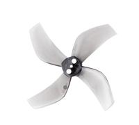 WCUAYJH 8Pcs / 4Pairs forGEMFAN D51 2020 2x2x4 2inch 50.3mm 4-Blade PC Propeller 1.5mm for RC FPV Racing Freestyle Tinywhoop BETA85X Drone(8pcs 2020 Gray)