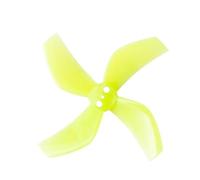 WCUAYJH 8Pcs / 4Pairs forGEMFAN D51 2020 2x2x4 2inch 50.3mm 4-Blade PC Propeller 1.5mm for RC FPV Racing Freestyle Tinywhoop BETA85X Drone(8pcs 2020 Yellow)
