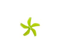 WCUAYJH 8PCS/4Pairs ForGEMFAN D51 2020 PC Propeller 2x2x5 2inch 50.3mm 5-Blade 1.5mm for RC Freestyle forTinywhoop BETA85X Drone(4Pairs Yellow)