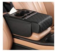 WCXCS Car Armrest Cushion for Jeep Avenger 2022 2023 2024 2025, Anti Slip Leather Car Armrest Pad Centre Console Cover Car Accessories,A