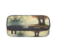 WCXTHGFA Inspirational Quotes Print Stylish Pencil Case,Large Capacity Pencil Pouch,Ideal for Travel Or Daily Use