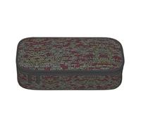 WCXTHGFA Programmer Programming Code Print Stylish Pencil Case,Large Capacity Pencil Pouch,Ideal for Travel Or Daily Use