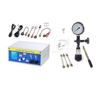 WCXTY Common Rail Tester,CIT800 Diesel Injector Tester,for Bosch Denso Delphi,Professional Injector Calibration Tool Piezo Electromagnetic,S60H Repair Tool Kit(CIT800+S60H)