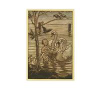 WCYB After This The Birds Said That They Would Help Him No More in His Mad Enterprise by Arthur Rackham Prints Posters Canvas Deco Paintings Wall Art For O