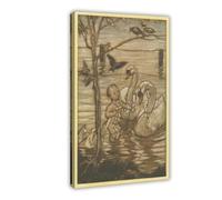 WCYB After This The Birds Said That They Would Help Him No More in His Mad Enterprise by Arthur Rackham Prints Posters Canvas Deco Paintings Wall Art For O