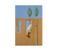 WCYB At The First Clear Word by Max Ernst Cubism Realism Prints Posters Canvas Deco Paintings Wall Art For Office Living Room Unframe 24" L X 36" W