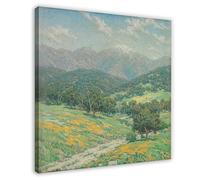 WCYB Auction - California And American Paintings & Sculpture at 0 by Granville Redmond Posters Prints Canvas Deco Paintings Wall Art Frame 16" L X 16" W