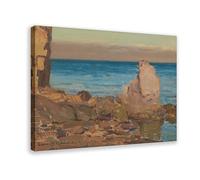 WCYB Auction - California And Western by Granville Redmond Prints Posters Canvas Deco Paintings Wall Art For Office Frame 16" L X 24" W
