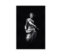 WCYB Black And White Sculptural Prints Julius Caesar Posters Prints Canvas Deco Paintings Wall Art Unframe 24" L X 36" W