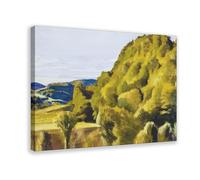 WCYB Bob Slaters Hill by Edward Hopper Prints Posters Canvas Deco Paintings Wall Art For Office Living Room Frame 16" L X 24" W