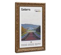 WCYB Canberra Australian Capital Territory Australia Scenery Travel Prints Posters Canvas Deco Paintings Wall Art For Office Living Room Hangable Frame 16"
