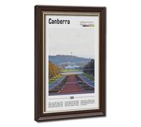 WCYB Canberra Australian Capital Territory Australia Scenery Travel Prints Posters Canvas Deco Paintings Wall Art For Office Living Room Hangable Frame 20"