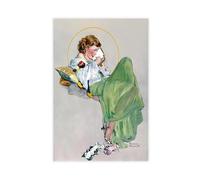 WCYB Diary, 1933 by Norman Rockwell Prints Posters Canvas Deco Paintings Wall Art For Office Unframe 12" L X 18" W