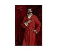 WCYB Dr. Pozzi at Home by John Singer Sargent Posters Prints Canvas Deco Paintings Wall Art Unframe 12" L X 18" W