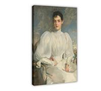WCYB Elsie Wagg by John Singer Sargent Prints Posters Canvas Deco Paintings Wall Art For Office Frame 12" L X 18" W