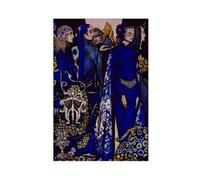 WCYB Etain, Helen, Maeve And Fand, Golden Deirdre's Tender Hand by Harry Clarke Prints Posters Canvas Deco Paintings Wall Art For Office Unframe 12" L X 18"