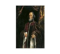 WCYB File Jacopo Tintoretto by Jacopo Tintoretto Posters Prints Canvas Deco Paintings Wall Art Unframe 12" L X 18" W