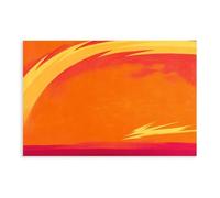 WCYB From The Plains II by Georgia O'Keeffe Posters Prints Canvas Deco Paintings Wall Art Unframe 12" L X 18" W