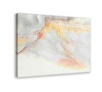 WCYB Ghost Ranch Cliff by Georgia O'Keeffe Prints Posters Canvas Deco Paintings Wall Art For Office Living Room Frame 16" L X 24" W