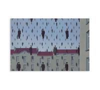 WCYB Golconde by Rene Magritte Vintage Poster Realism Cubism Renaissance Surrealism Prints Posters Canvas Deco Paintings Wall Art For Office Living Room Un