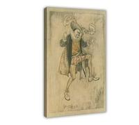 WCYB He Bounced Up And Down, And So Fearful A Frown Contracted His Brow, You'd Have Thought He'd Been Blind by Arthur Rackham Posters Prints Canvas Deco Pa