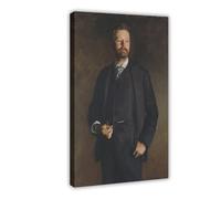 WCYB Henry Cabot Lodge 1890 by John Singer Sargent Prints Posters Canvas Deco Paintings Wall Art For Office Living Room Frame 20" L X 30" W