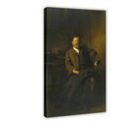 WCYB Henry Lee Higginson 1903 by John Singer Sargent Prints Posters Canvas Deco Paintings Wall Art For Office Living Room Frame 16" L X 24" W
