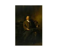 WCYB Henry Lee Higginson 1903 by John Singer Sargent Prints Posters Canvas Deco Paintings Wall Art For Office Unframe 24" L X 36" W